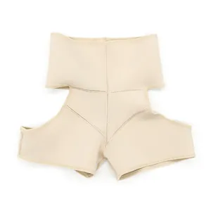 Professional high-waist tummy control and butt lifter body shaper panty in nude beige