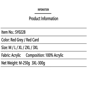 Detailed product specifications for men's casual knit cardigan in acrylic fabric