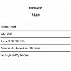 Product specification table for men's knit Polo shirt showing fabric and size details