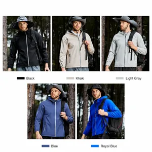 Vue détaillée de coupe-vent de course réfléchissants légers disponibles en cinq coloris.