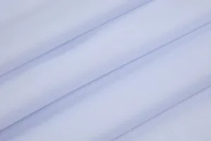 Λεπτομέρεια υψηλής ποιότητας από λευκό ύφασμα mesh που αναπνέει για ποδοσφαιρική στολή