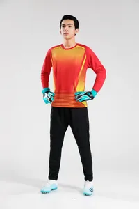 Ensemble maillot de gardien de but professionnel à manches longues pour adultes