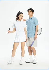 Professional athletic polo shirts for men and women in breathable quick-dry fabric