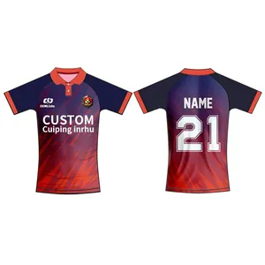 Front and back detail view of custom sublimated football jersey with name and number