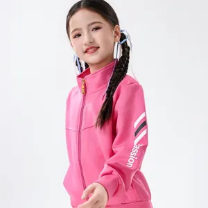 Unisex Kinder Erwachsene Badminton Training Trainingsanzug Polyester Stehkragen Reißverschluss Top Und Bottom Sportset