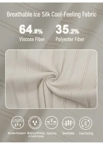 Macro detail of vertical stripe knit fabric showing breathable texture and weave details.