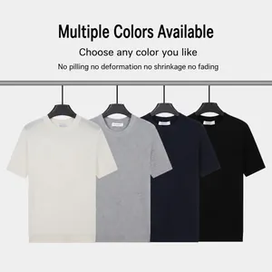 Atmungsaktives Herren-T-Shirt mit Rundhalsausschnitt aus Waffelstrick in vier Farben.