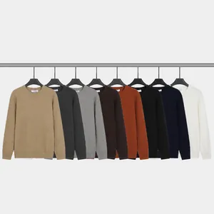 Maglioni da uomo a girocollo in maglia disponibili in vari colori a tinta unita