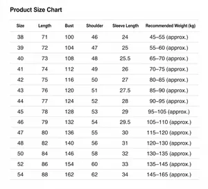 Detailed size chart for 100% cotton men's short sleeve plaid shirt with measurements