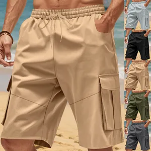 Herren Cargo-Shorts für den Sommer mit Kordelzug und vielen Taschen in verschiedenen Farben