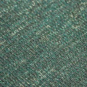 Nahaufnahme des strapazierfähigen blaugrünen Strickgewebes für Jagdwaffensocken