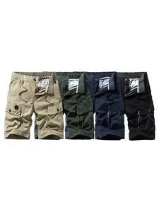 Short cargo homme à séchage rapide multi-poches en quatre coloris pour l'été