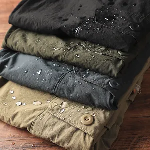 Pantaloni cargo outdoor da uomo idrorepellenti ad asciugatura rapida in vari colori moda