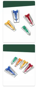 Set di sbiechi in metallo multicolore per cucito fai-da-te e patchwork.