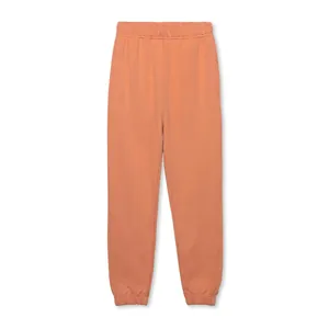 Comfortable loose-fit men's orange cotton joggers for sports and casual daily wear