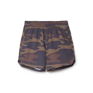 Pantalones cortos deportivos de camuflaje de secado rápido para hombres.