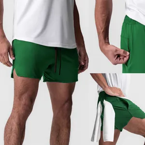 Pantalones Cortos Deportivos de Malla de Secado Rápido para Hombre Transpirables para Correr Fitness Baloncesto Bottom