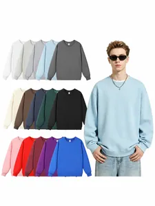 Détail présentant les options de couleurs pour le sweat-shirt lourd 320g oversize