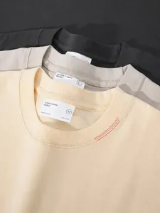 Premium heavyweight 280G cotton drop shoulder t-shirts in multiple classic neutral colors.