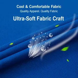 Quick Dry Crew Neck T-Shirt Polyester Breathable Sportswear Short Sleeve Top For Running Fitness Men Women