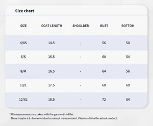 Detailed size chart for high elastic seamless yoga sports bra with measurements in cm.