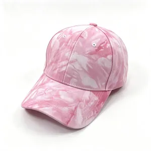 Fashion Baumwolle Batik Baseballkappe Für Herren Damen Verstellbar Sonnenschutz Atmungsaktiv Hip Hop Style Outdoor Snapback Hut