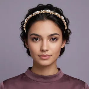 Elegante Strass Legering Haarband Voor Vrouwen Glanzend Kristal Dunne Haarband Bruiloft Feest Dagelijks Mode Haaraccessoires