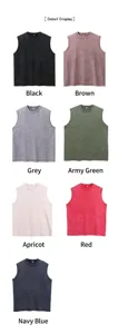 Multiple colors of vintage wash oversized sleeveless tank tops for men detail view