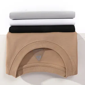 Stack of men's plain Roma cotton long sleeve T-shirts in neutral colors, base layers.