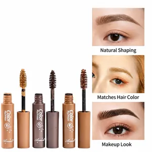 Eyebrow Mascara Waterproof Long Lasting Natural 3D Brow Tint Gel For Wild Eyebrows Smudge Proof Cream