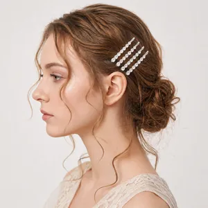 Luxe Zirkonia Messing Haarclip Set Voor Dames Glinsterende Strass Schuifspeldje Mode Bruiloft Feest Dagelijks Hoofdtooi Haaraccessoires