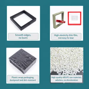 Contenitore per gioielli a sospensione in pellicola PE 14x14cm anti-ossidazione