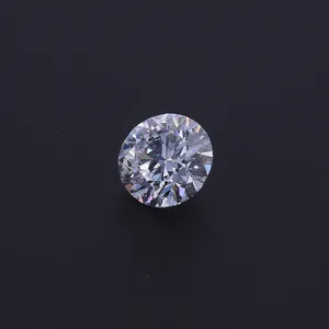 High-quality round brilliant cut 0.3ct lab-grown diamond loose stone for setting