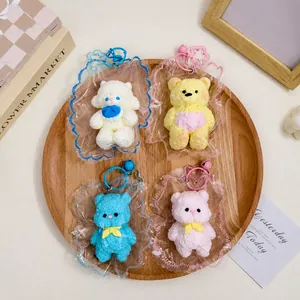 Jouet Squishy en Silicone Mignon Rebond Lent Soulagement du Stress Ours de Dessin Animé Texture Crémeuse Jouet de Décompression Pour Enfants Adultes Cadeau