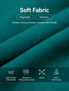 Macro detail of dark green breathable polyamide elastane sports bra fabric