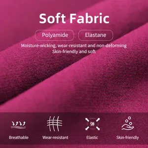 Textura detallada de tela transpirable de alta elasticidad para mono de yoga magenta