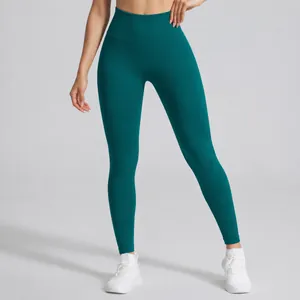 Women's High Waist Seamless Yoga Leggings Butt Lifting Scrunch Sports Pants High Elastic Fitness Gym Running Bottom