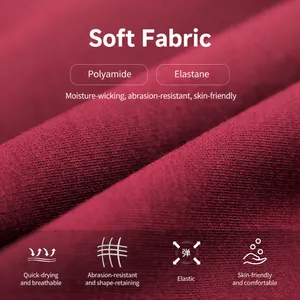 Macro view of the soft seamless moisture-wicking fabric for high-stretch yoga sportswear