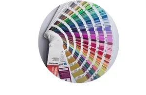 Pantone color chart for customized sports headband color options