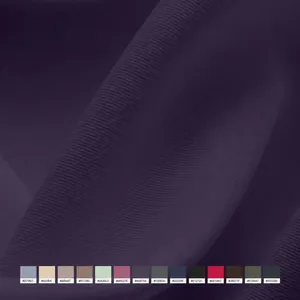 Texture macro du tissu de pantalon de yoga en polyester-spandex avec nuancier