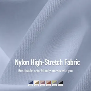 Macro view of breathable high-elasticity fabric for yoga sports short sleeve