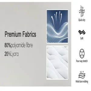 Detail view of premium quick-dry and four-way stretch fabric for yoga leggings