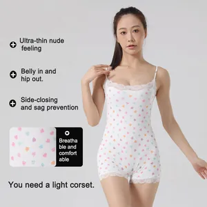 Floral lace bodysuit with adjustable straps and slim fit design for summer fashion