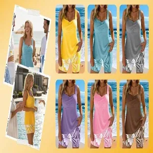 Detailed display of plus size two-piece swimsuit set in multiple vibrant colors