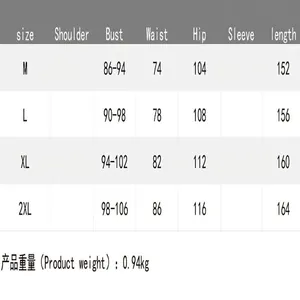 Tableau des tailles détaillé pour la robe longue plissée sans manches élégante du M au 2XL
