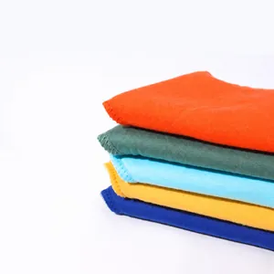 Bavoirs bandanas pour bébé en pur coton double épaisseur en plusieurs couleurs