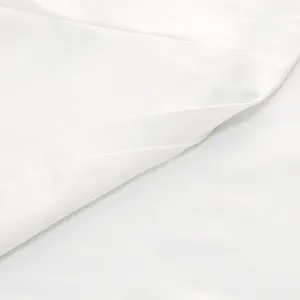 Close-up of high-quality white fabric texture with elegant folds for a evening dress