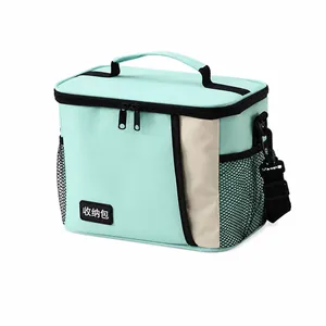 Borsa termica impermeabile per picnic all'aperto e ufficio, dimensioni 25x20x17,5 cm