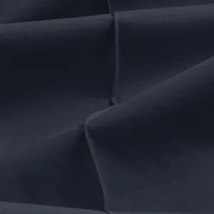 Vue détaillée du tissu sergé bleu marine pour pantalon de costume cintré pour homme