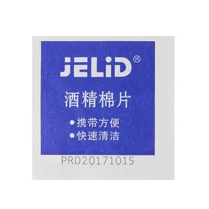 Disposable medical-grade alcohol prep pads for sanitizing jewelry, phones and tableware